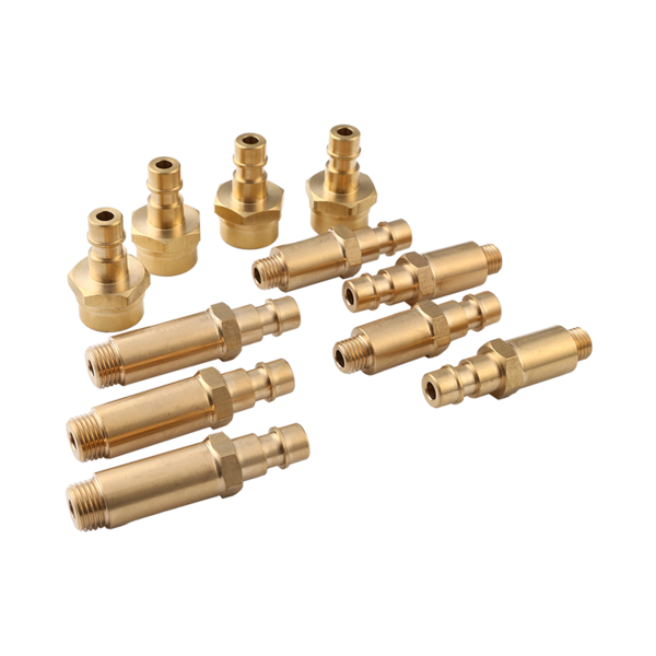 Hose copper aluminum, Automotive Parts Metal Connectors Male end Connector Customize Brass Fitting For Water Cooling System