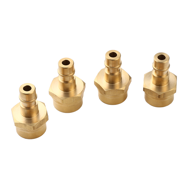 Hose copper aluminum, Automotive Parts Metal Connectors Male end Connector Customize Brass Fitting For Water Cooling System